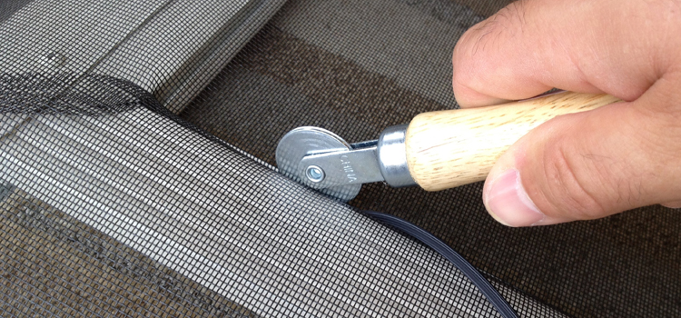 metal screen door repair in Folsom